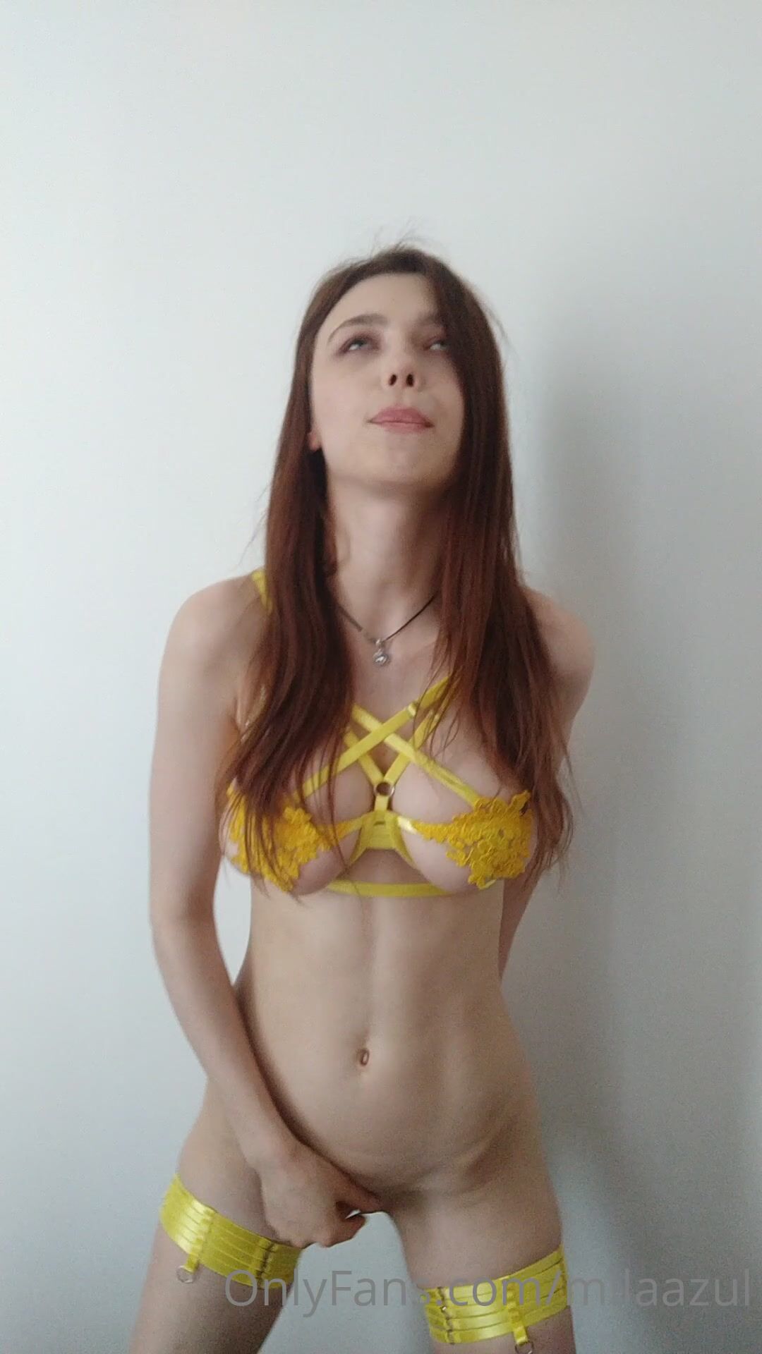 M.A OF - Yellow Lingerie Solo