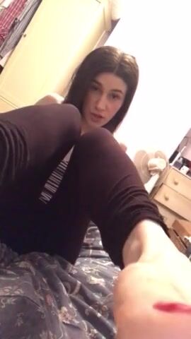 popisapeachxo  - Roleplay: stepsister stepbrother for sniffing her dirty socks x