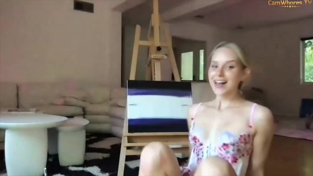 Caroline Zalog Painting Livestream 01
