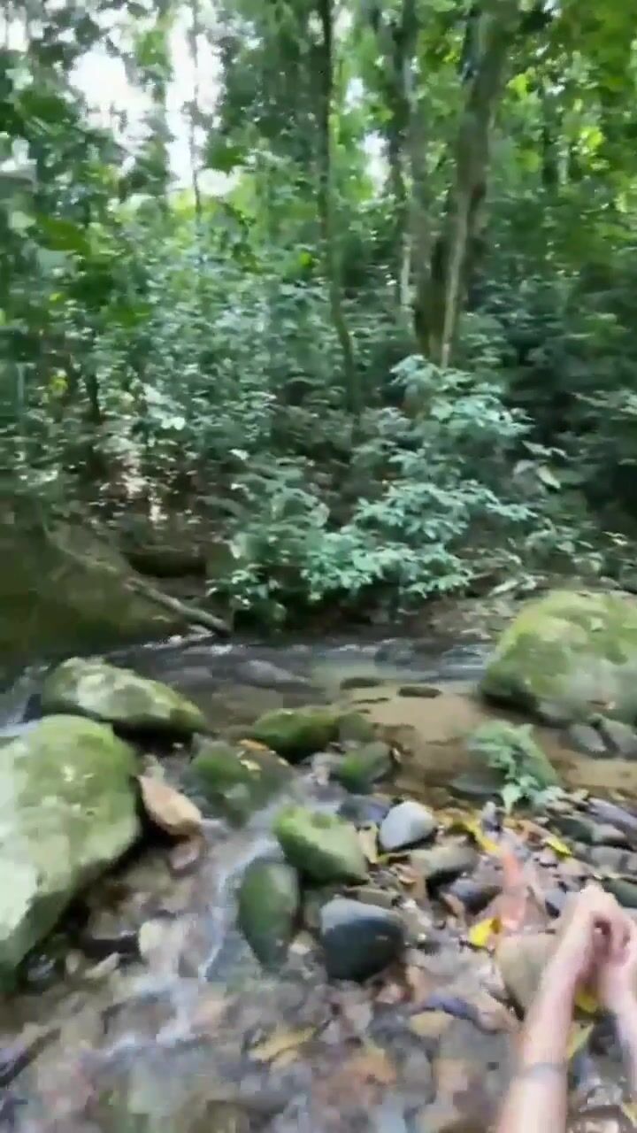 Kevlyn santos outdoor sex in the jungle