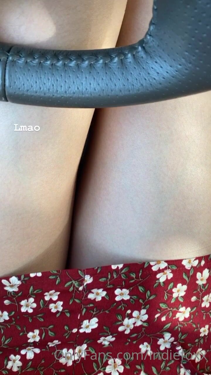 IndieFoxx Lets you guess if she's wearing any panties