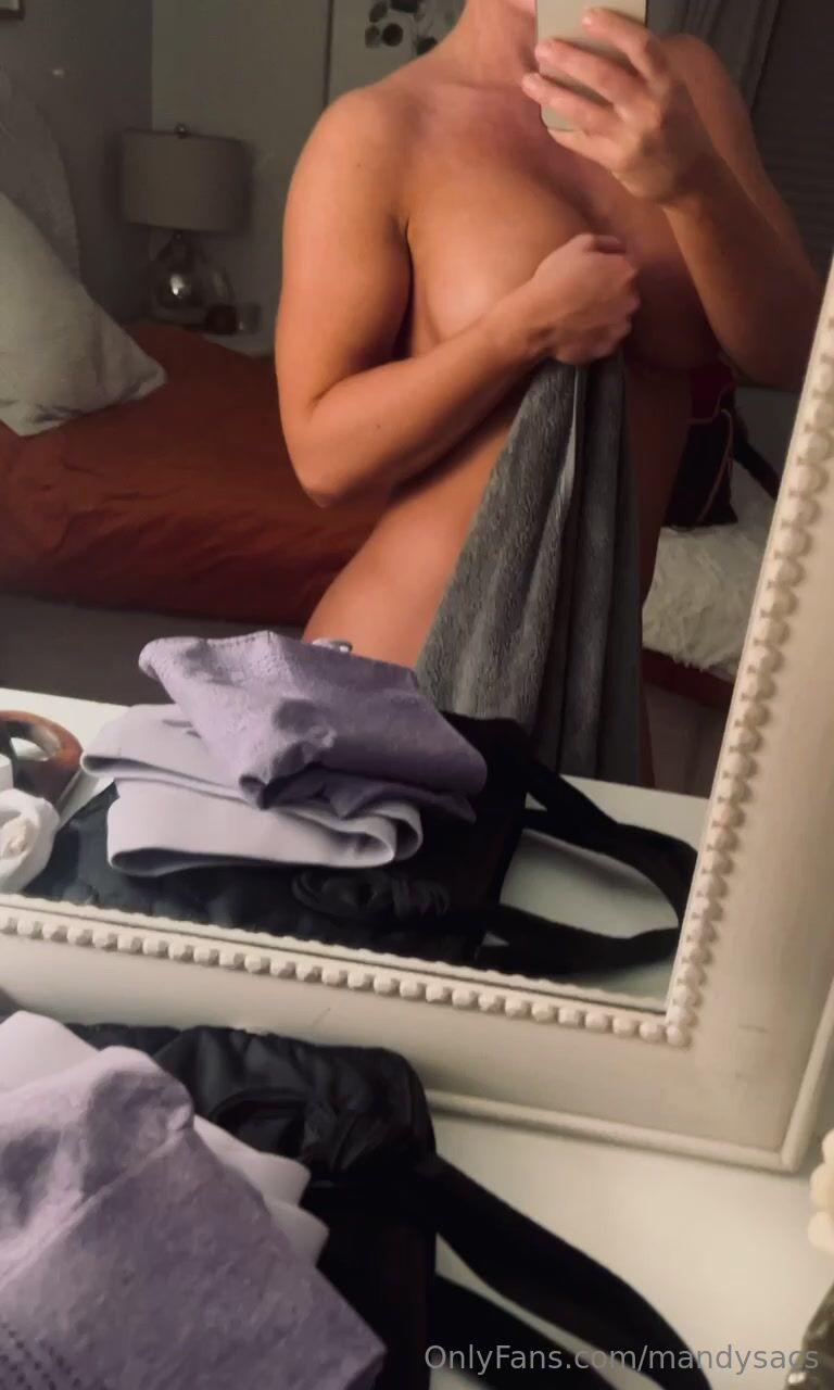 Mandy Rose - Full nude tits tease ass jiggle