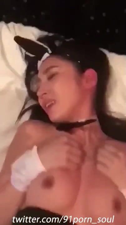 Korean maid gets fucked by huge cock